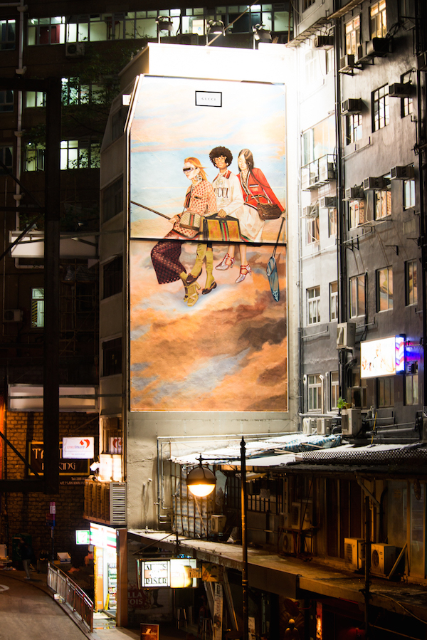 A Gucci Art Wall is now on display in Hong Kong — Hashtag Legend