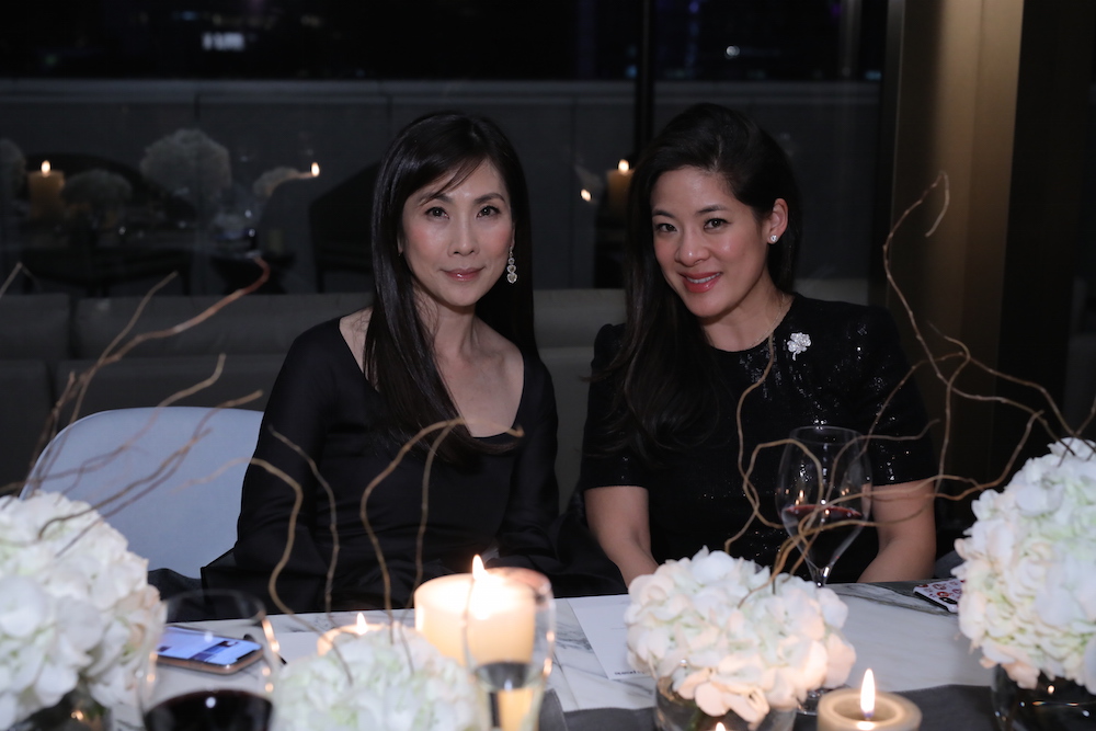 From left: Ming Ho-Tang and Sabrina Fung Lam at the 