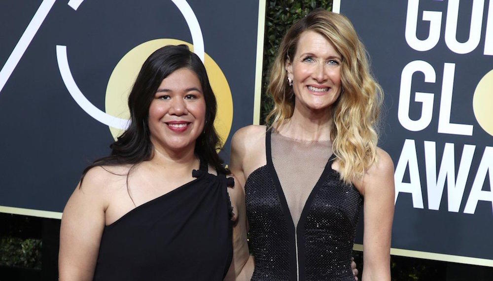 Laura Dern and activist Mónica Ramirez