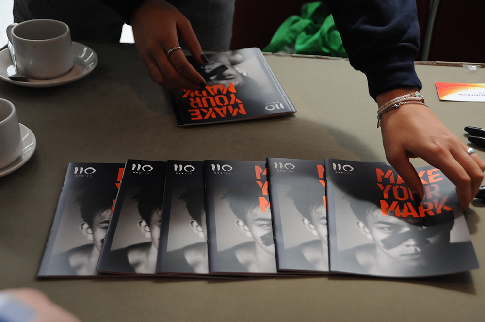 Make Your Mark magazine is the product of One Ten, who empower youth through fitness