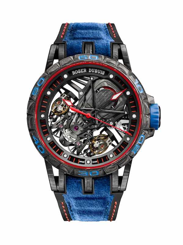 Roger Dubuis Excalibur Aventador S in blue
