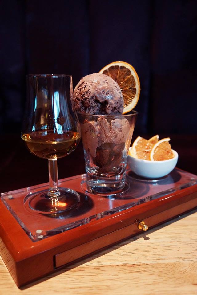 Angel's Share's take on a whisky affogato