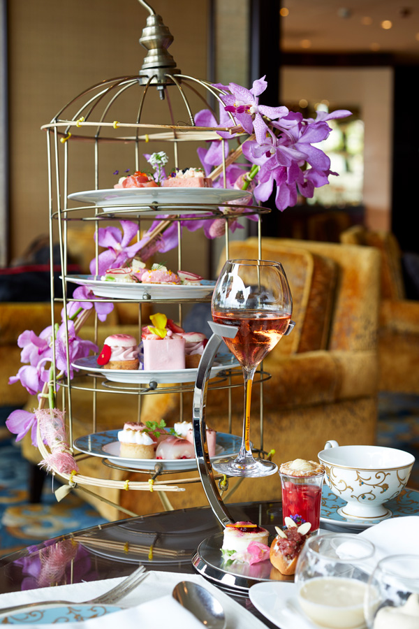 An afternoon in pink at Kowloon Shangri-La