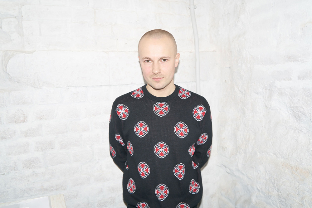 Fashion designer Gosha Rubchinskiy