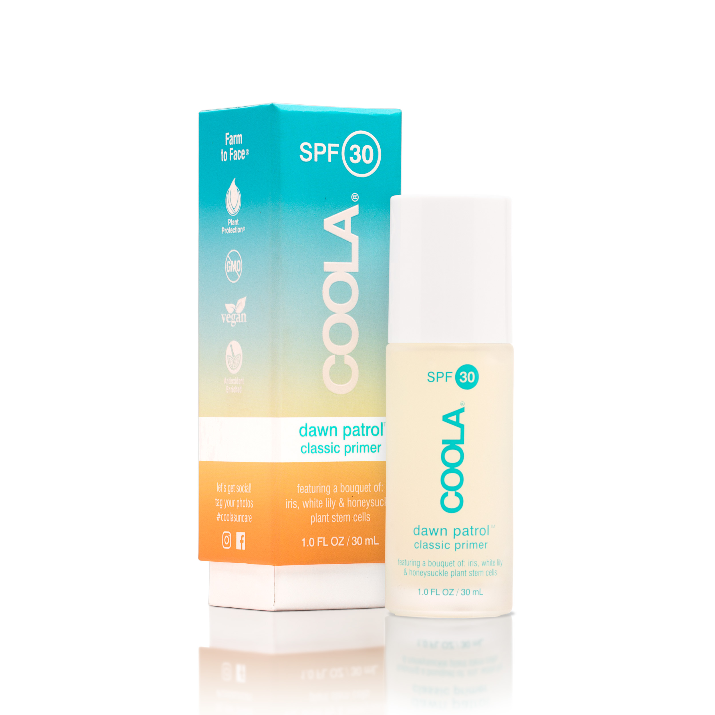 We never travel (or go to a junk) without our organic COOLA sunscreen