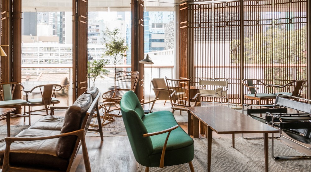 Old Bailey's lounge is a great place to take a break while exploring Tai Kwun