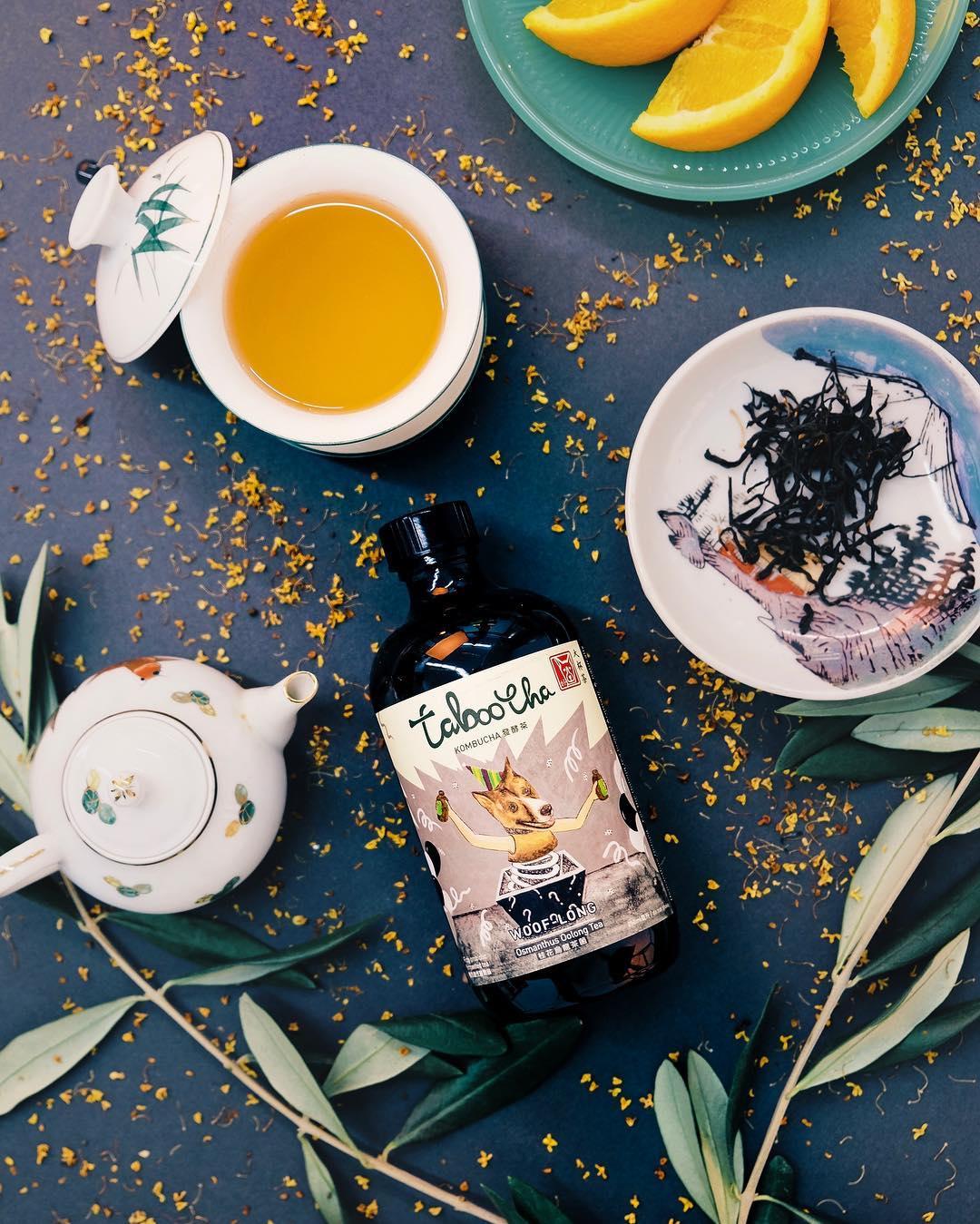 Taboocha's ‘Woof-Long’ Osmanthus Oolong