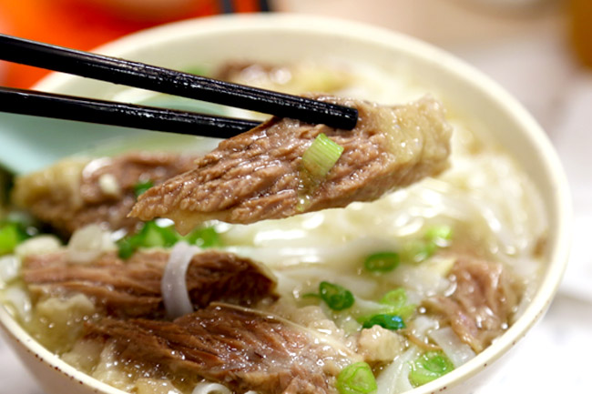 Beef brisket noodle from Kau Kee (Photo: Daniel Ang)