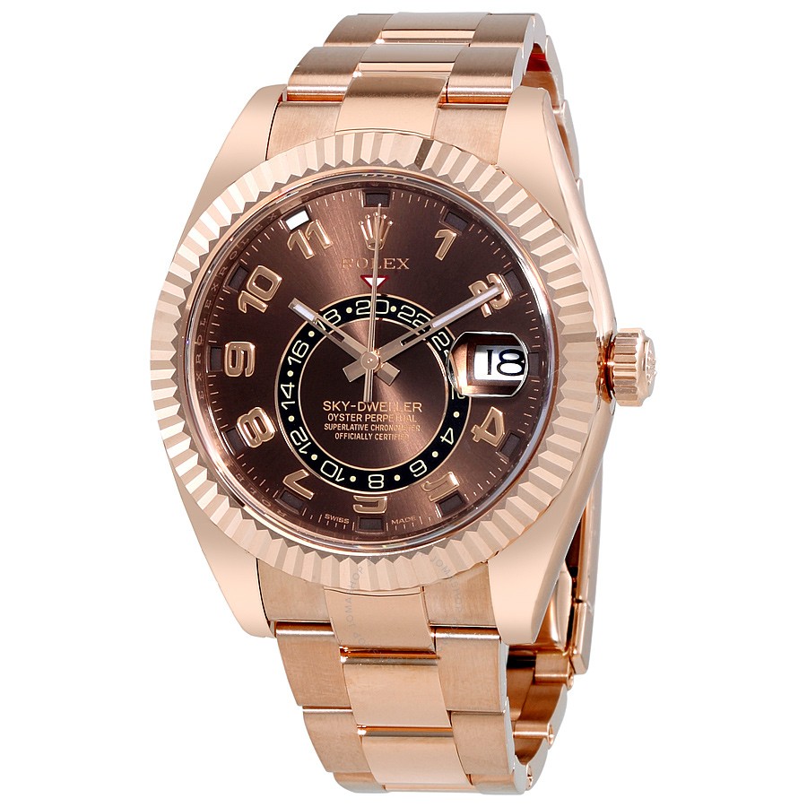 The Rolex Sky Dweller in Everose Gold