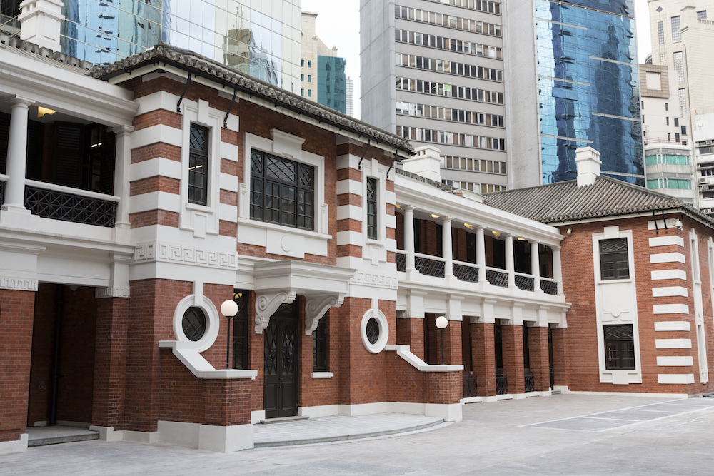 Completed in 1919, the Police Headquarters Block forms the public face of the complex