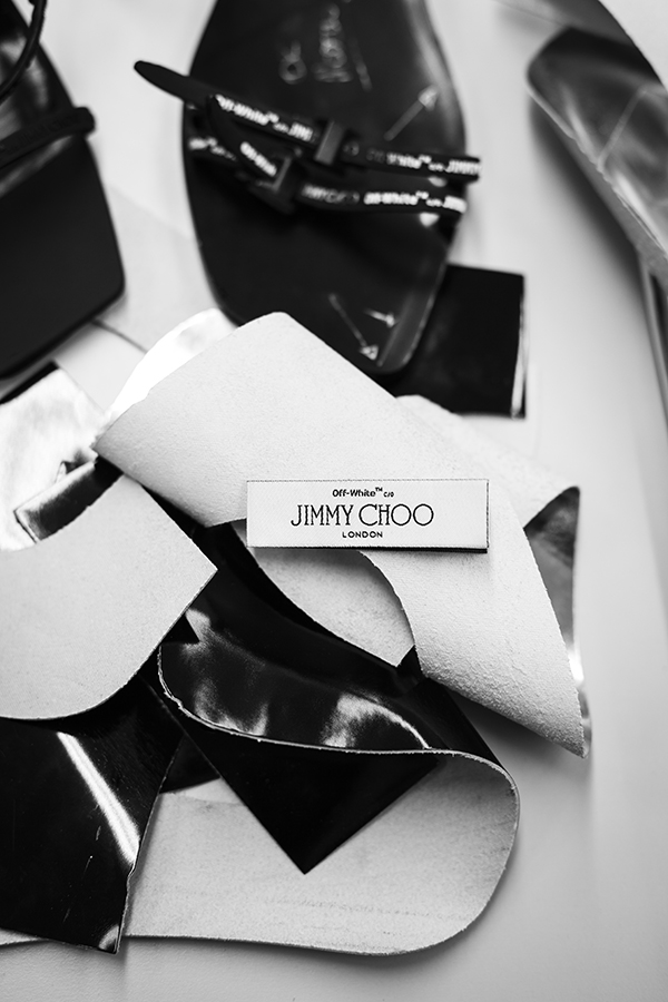 Behind the scenes making of Off-White c/o Jimmy Choo