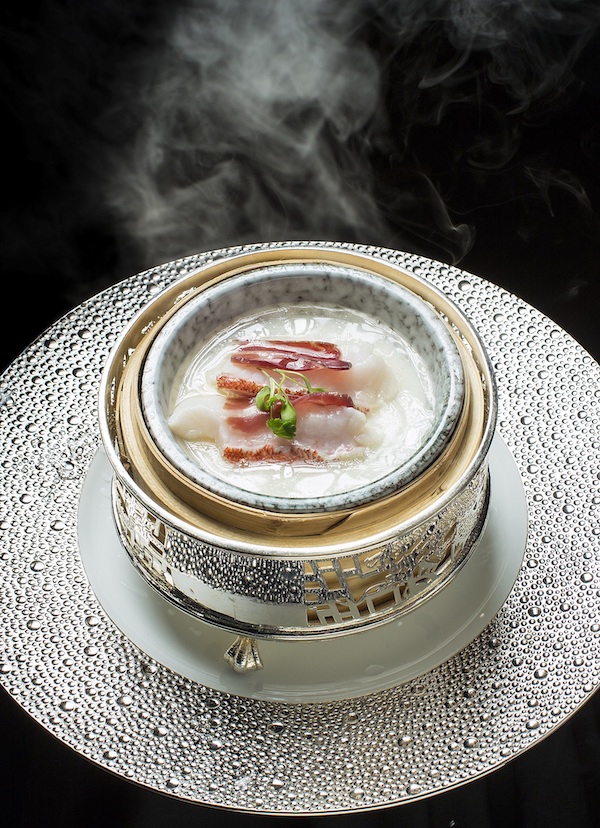 Jade Dragon's steamed sliced garoupa with egg white