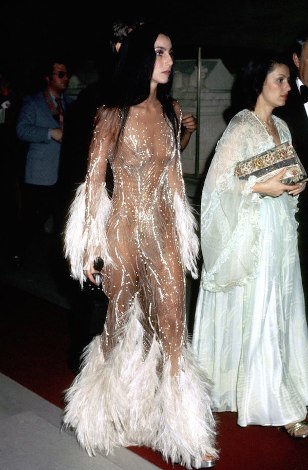 Singer Cher at the 1974 ceremony 