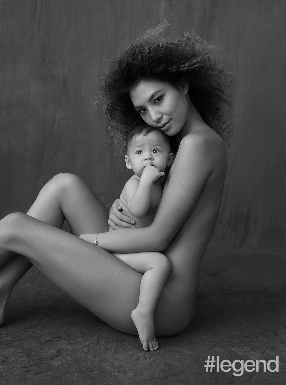 Alison Chan-El Azar and baby Kaia