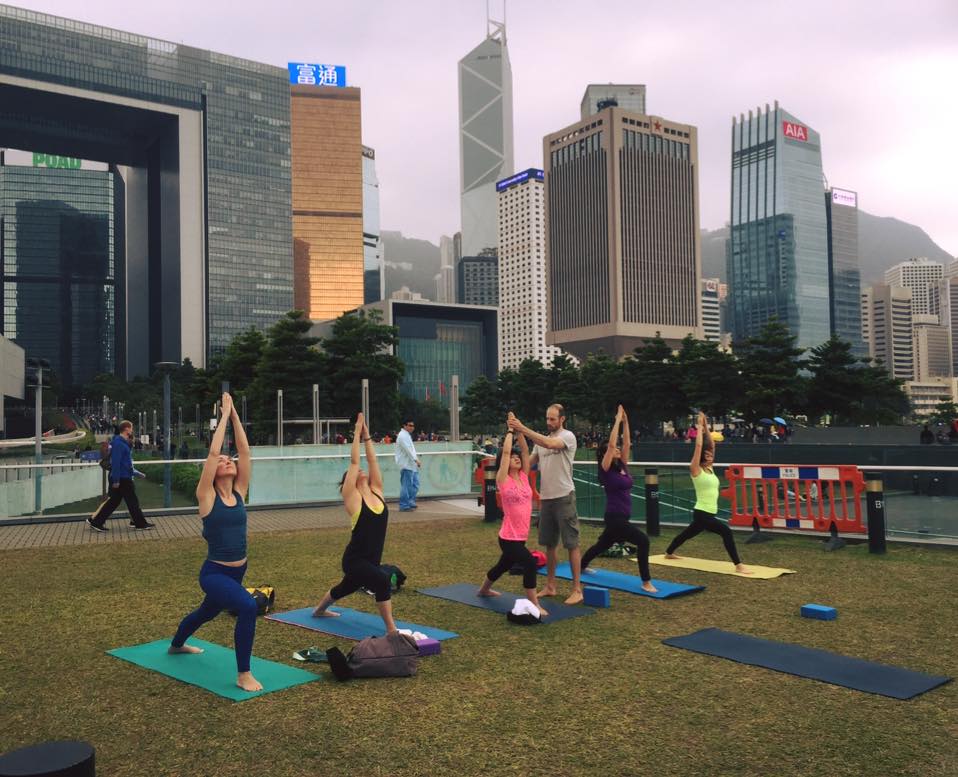 A great option for more experienced yogis looking for more advanced classes outdoors