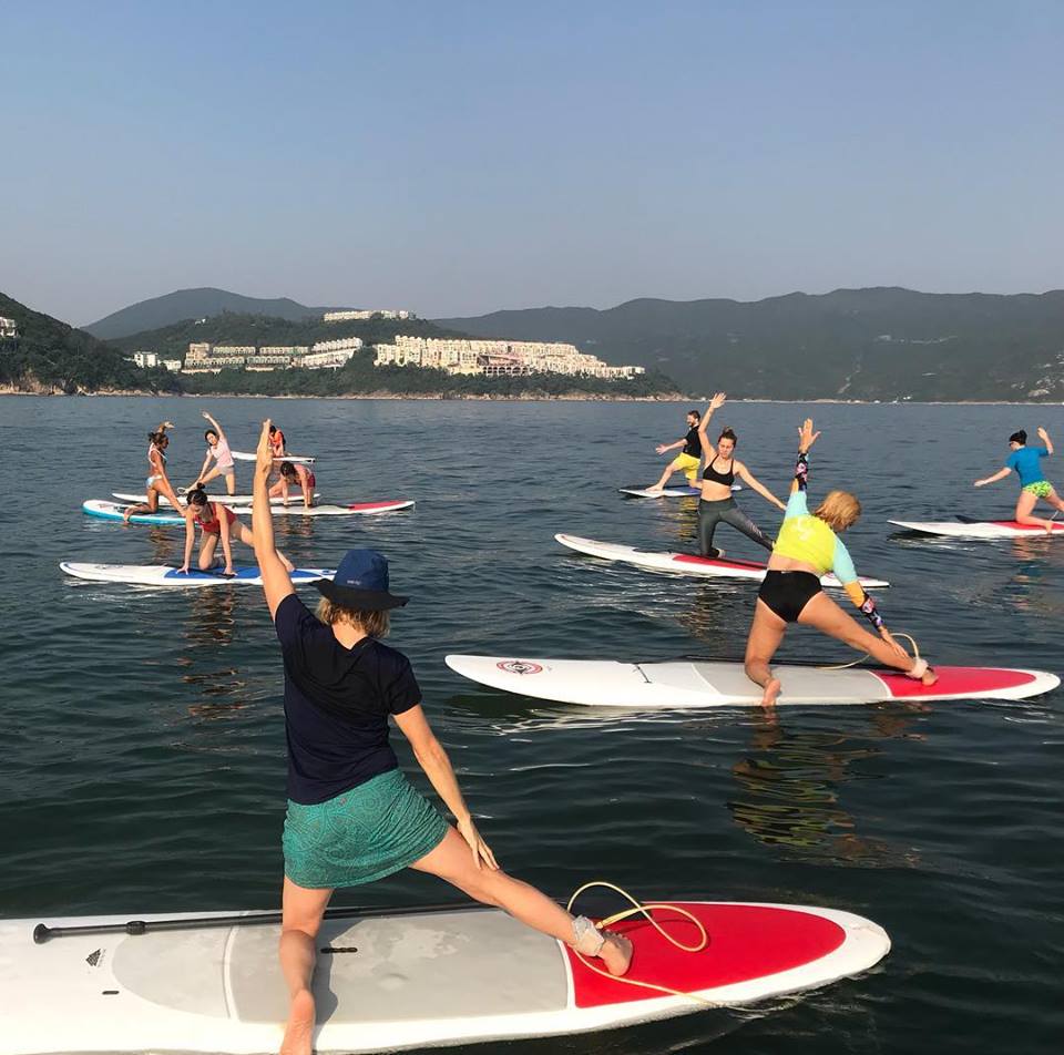 Get out on the water for your next Downward Dog