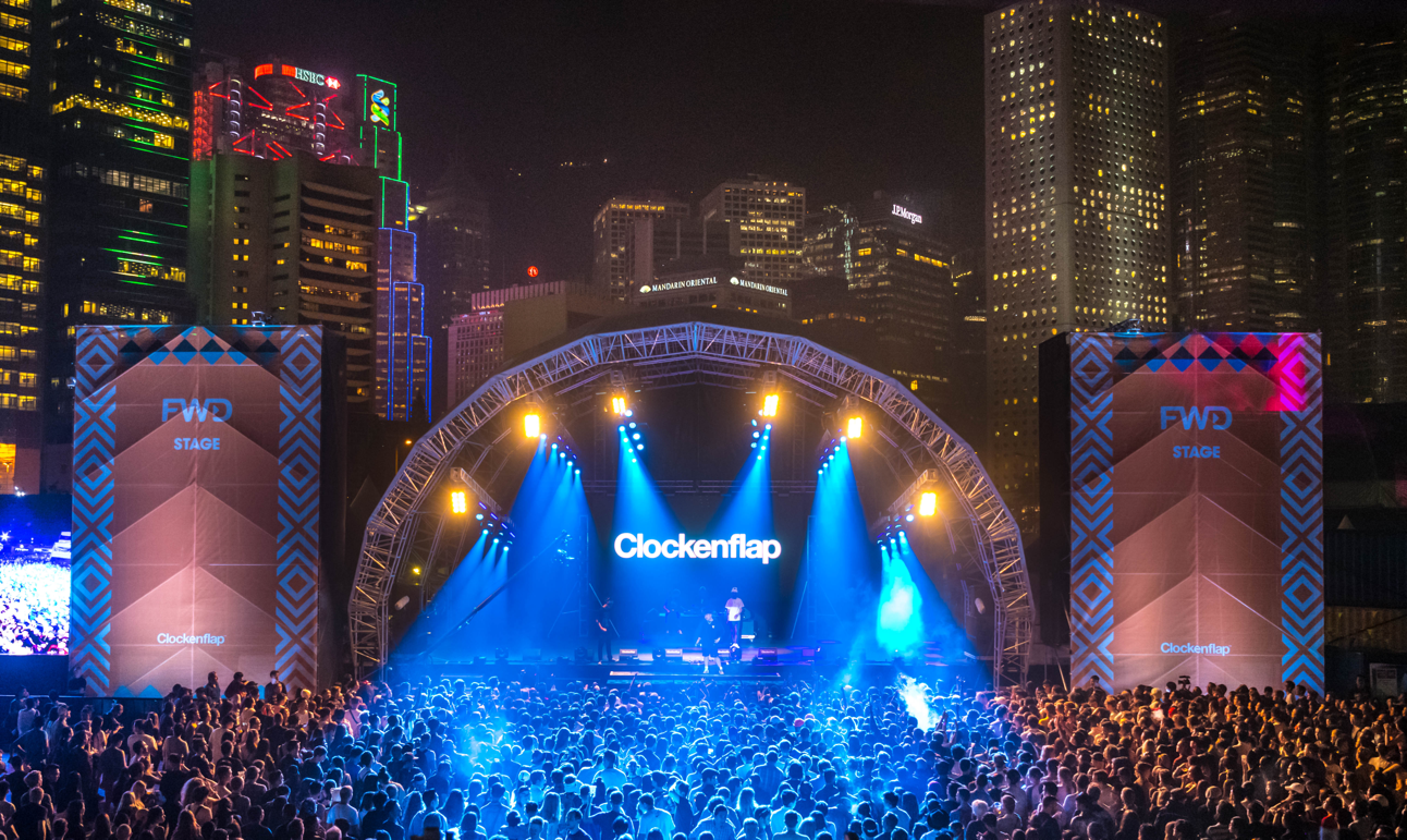 Clockenflap last year in 2017