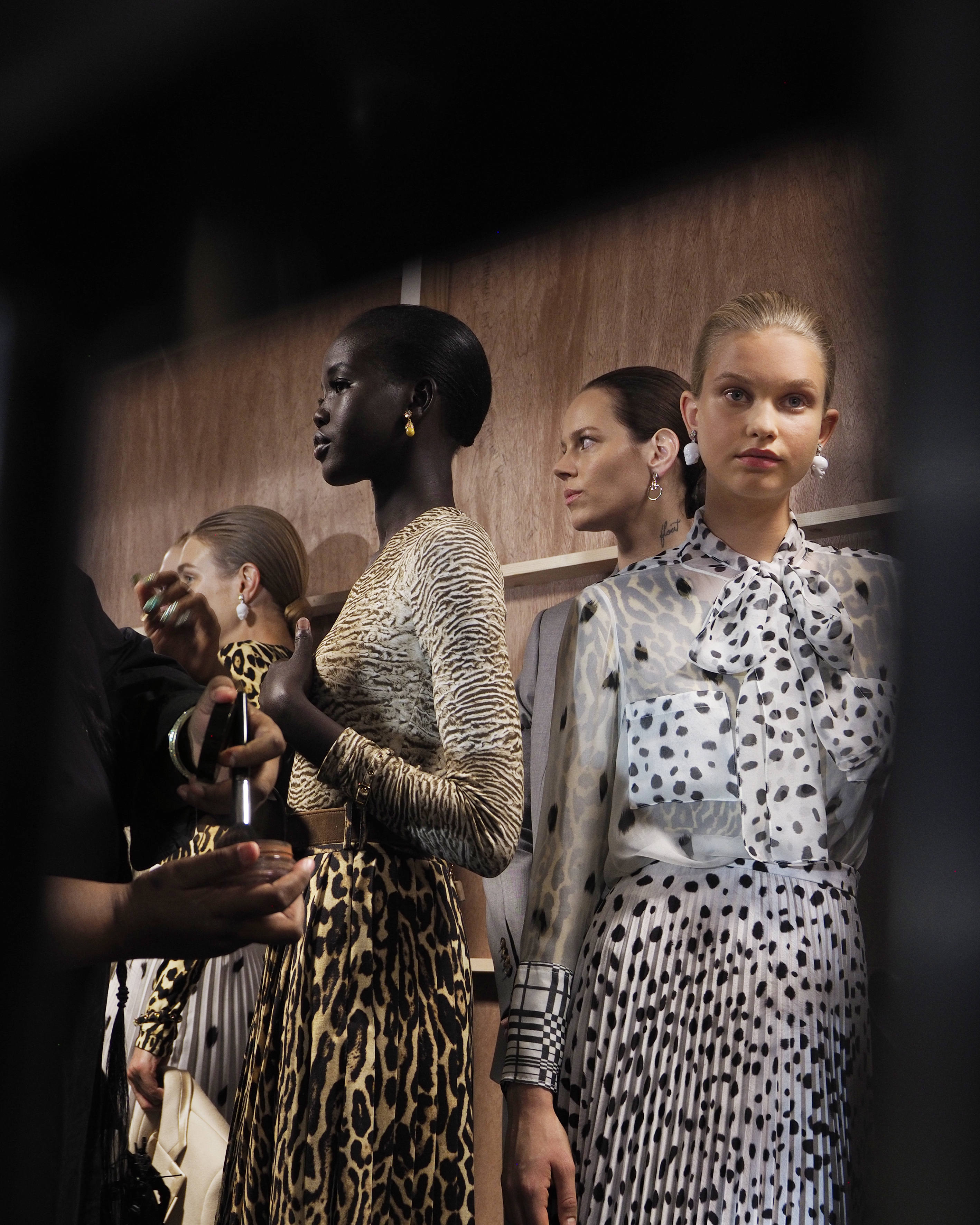 An abundance of animal prints were observed across both menswear and womenswear