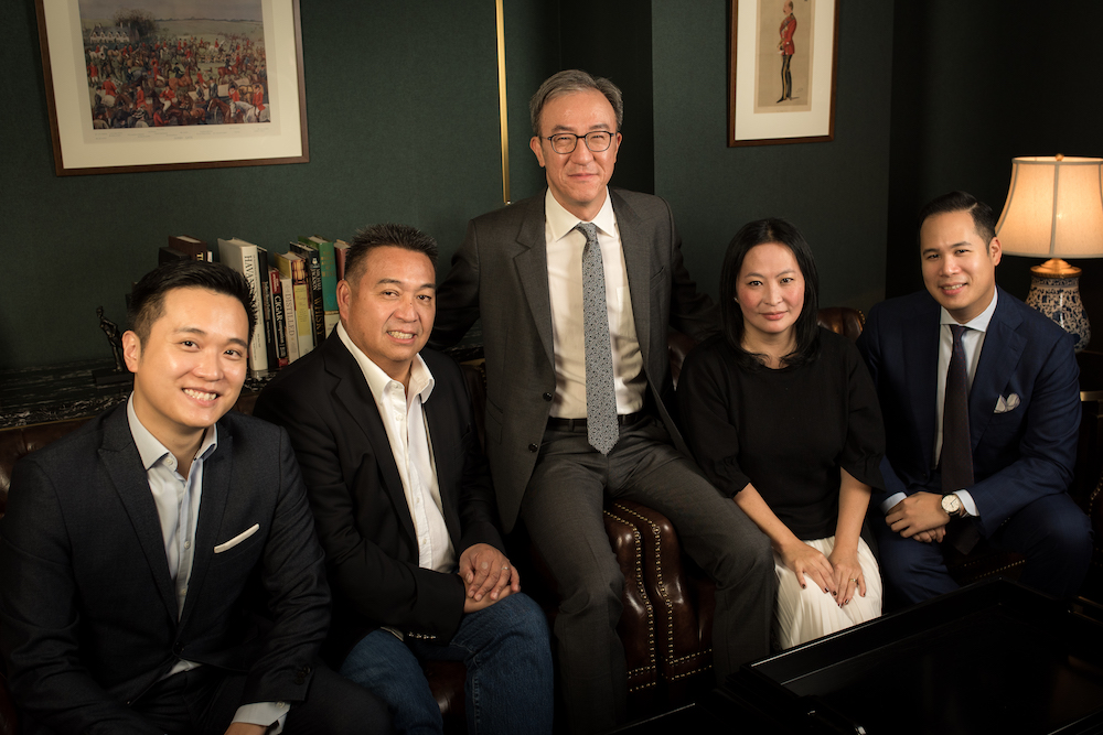 Dr. Kevin Lau, Gordon Hui, Philip Mok, Jo-Soo Tang and Brandon Chau