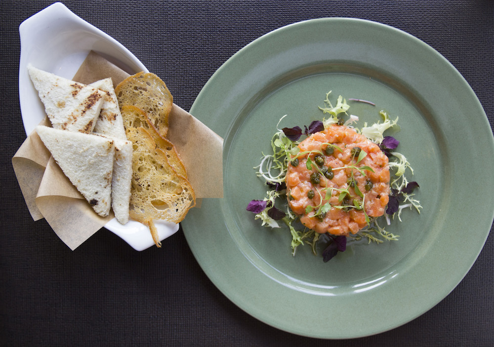 The salmon tartare from Fishsteria Waterside