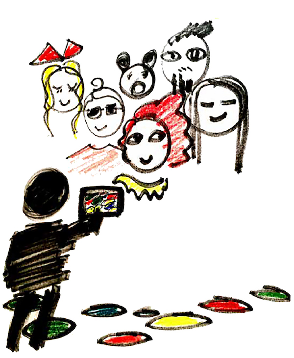One of Alber Elbaz's sketches for the Tod's Happy Moments collection; photo: courtesy of Tod's