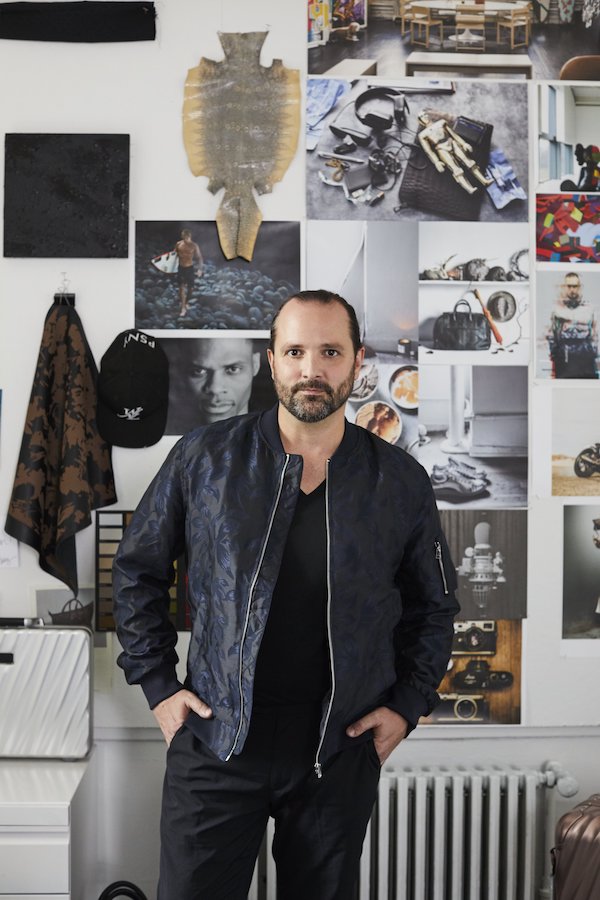 TUMI's Creative Director, Victor Sanz. Photo: Courtesy of TUMI.