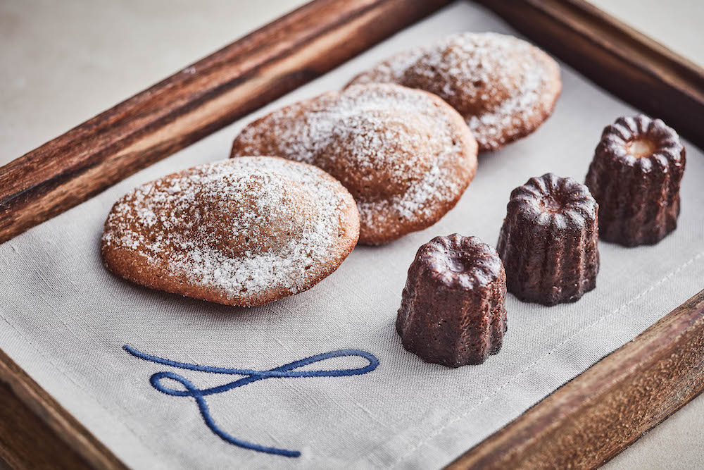 Louise's homemade selection of classic French pastries 