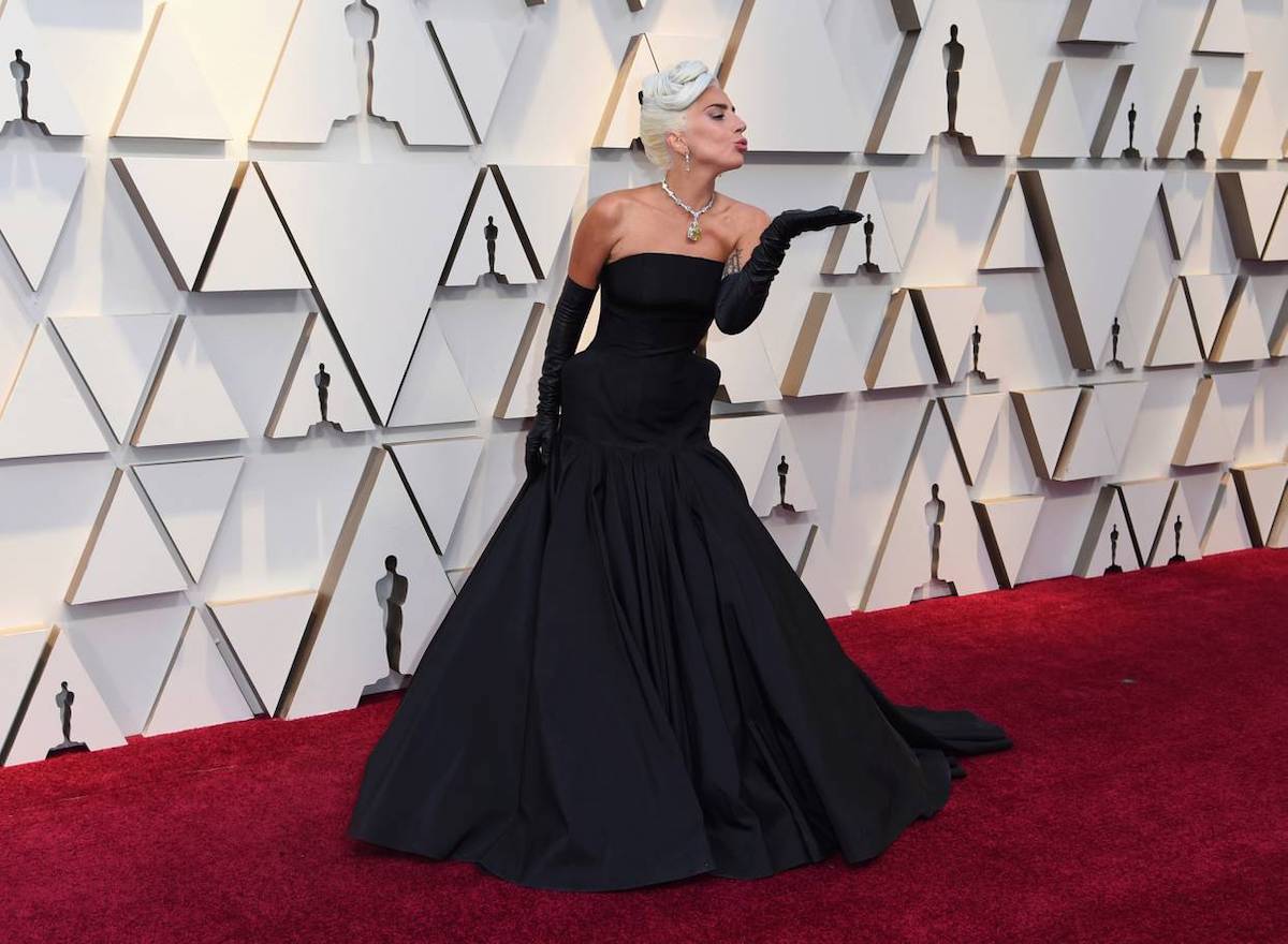 lady gaga red carpet oscars