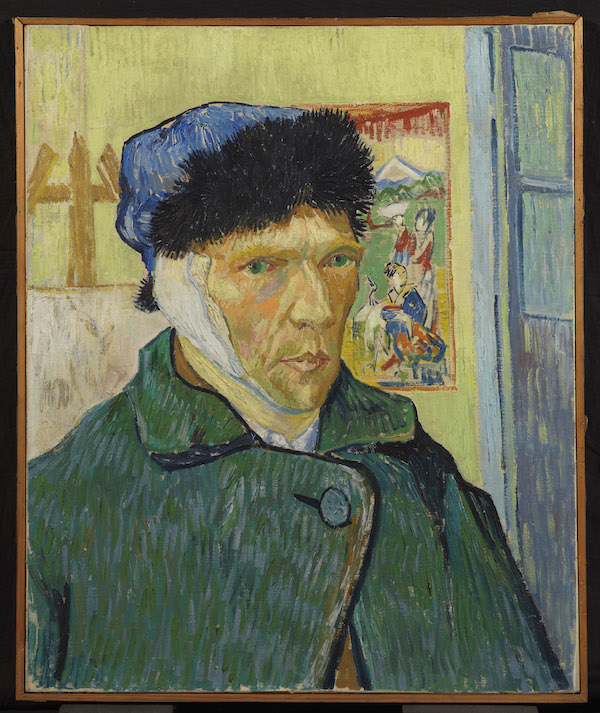 Autoportrait à l’oreille bandée (1889) by Van Gogh