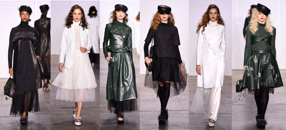 Looks from the FW19 collection by ANVEGLOSA.