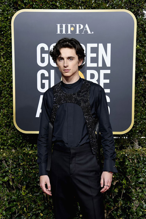 Male harnesses are officially a celebrity fashion trend