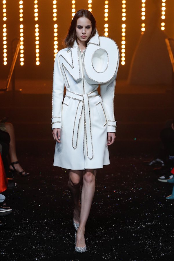 Viktor & Rolf A/W18 look number 3 from the official website.