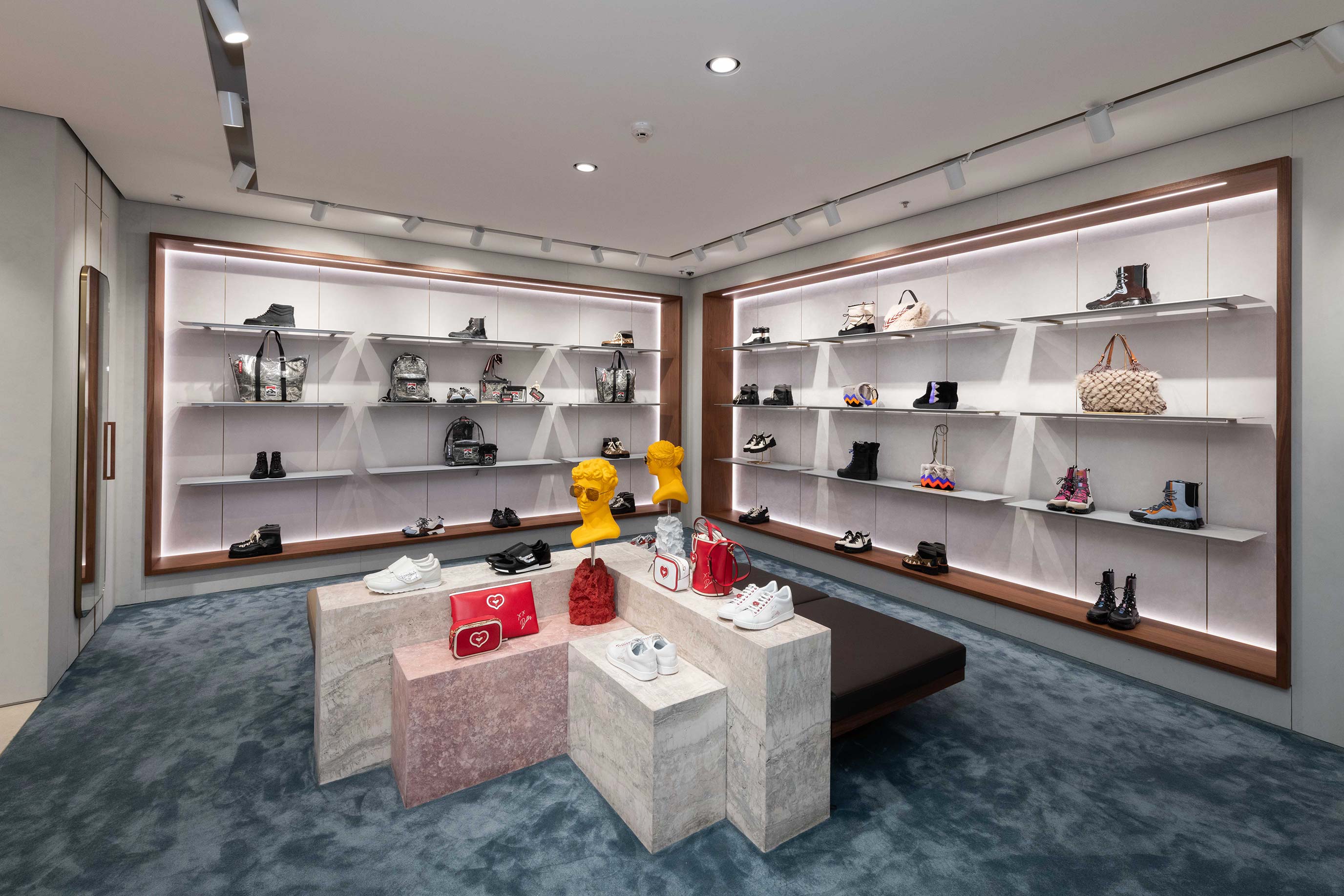 The redesigned ambience of the Bally boutique in Pacific Place; photo: Bally