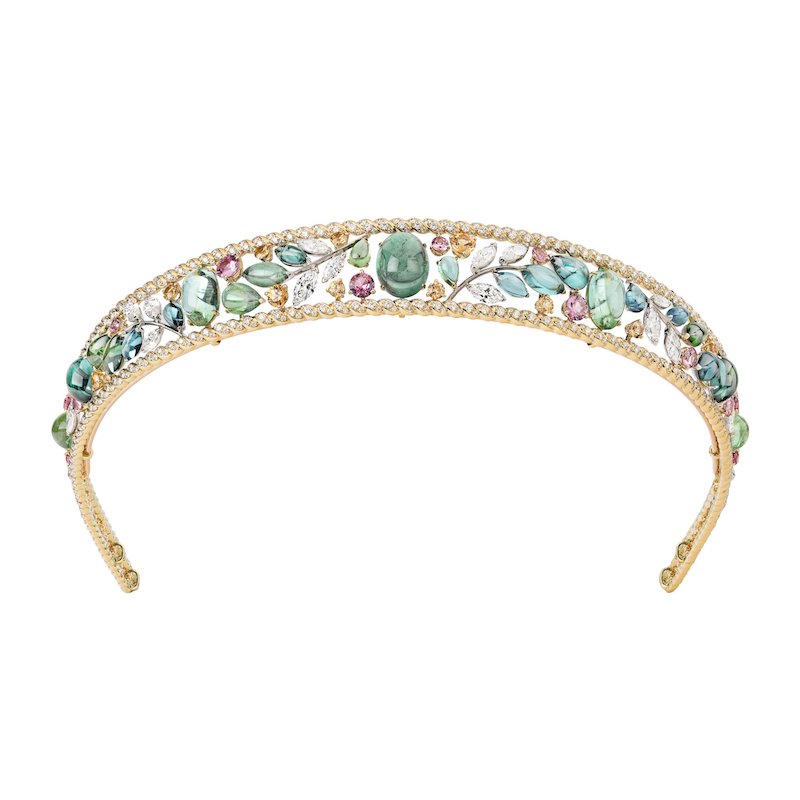 The Blé Maria tiara from Le Paris Russe de Chanel collection. Photo: Courtesy of Chanel Fine Jewellery.