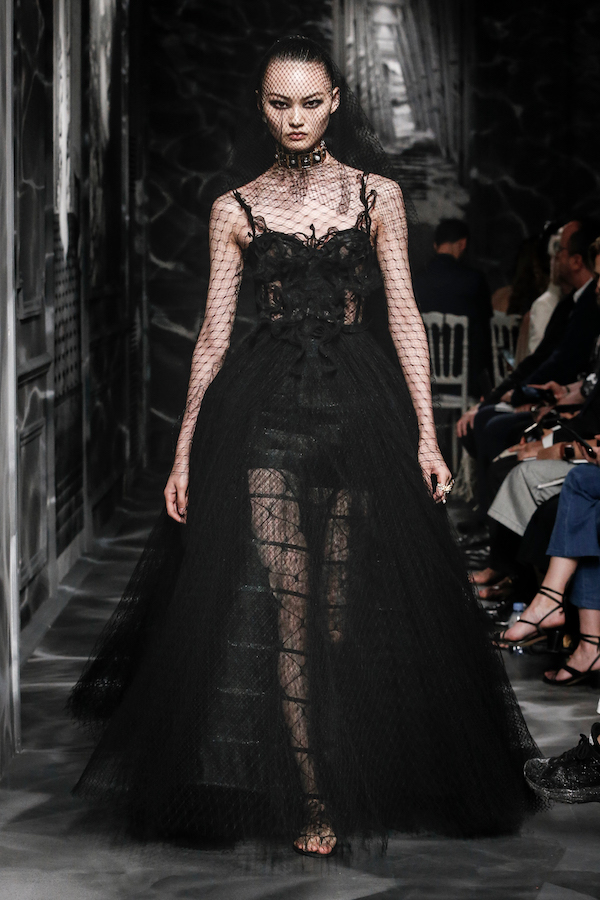 A look from the Dior haute couture show. Photo: Courtesy of Dior.