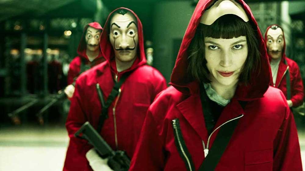 The main character Tokio from La Casa de Papel; photo: Criminal Element 