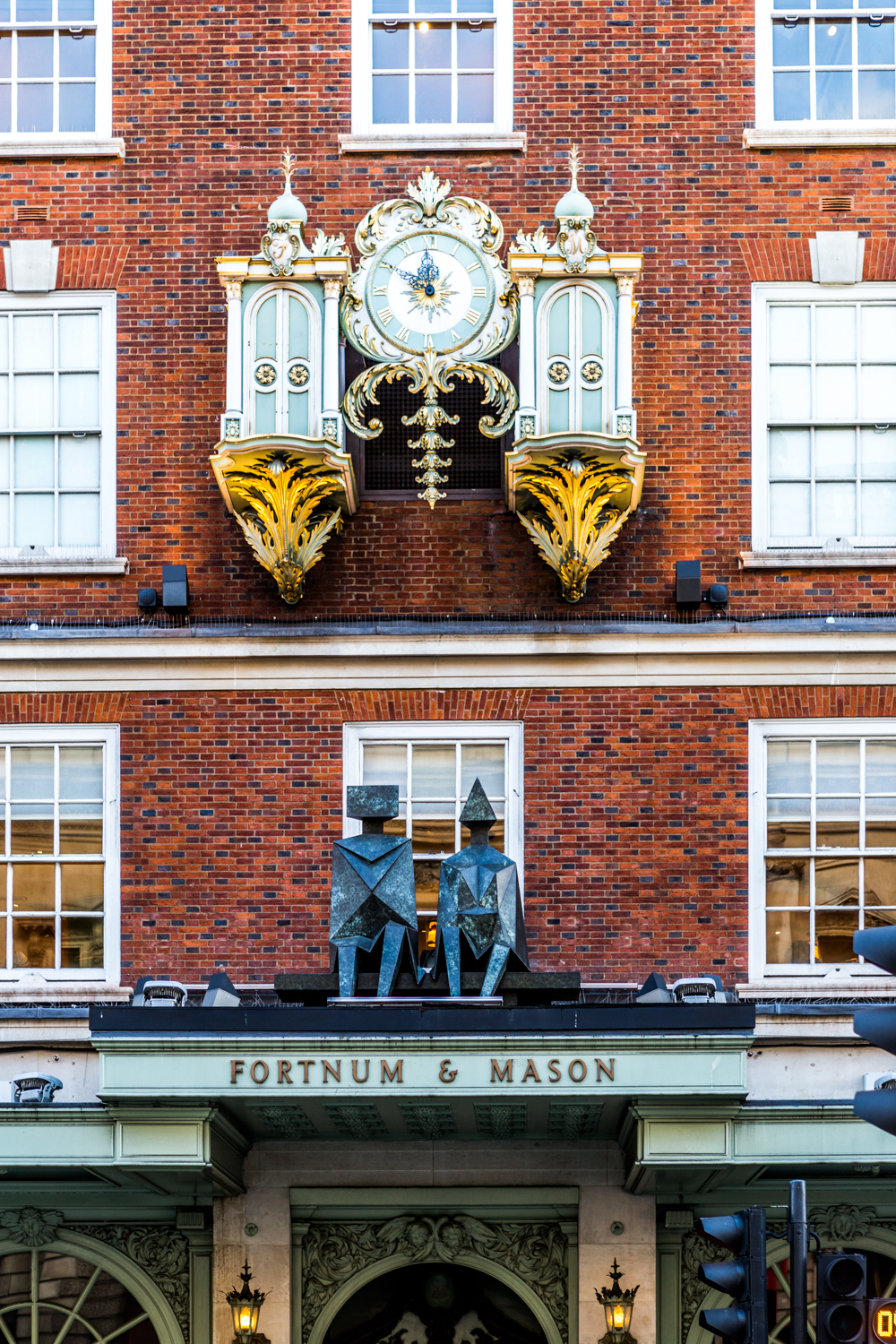 The iconic Piccadilly location of Fortnum and Mason 