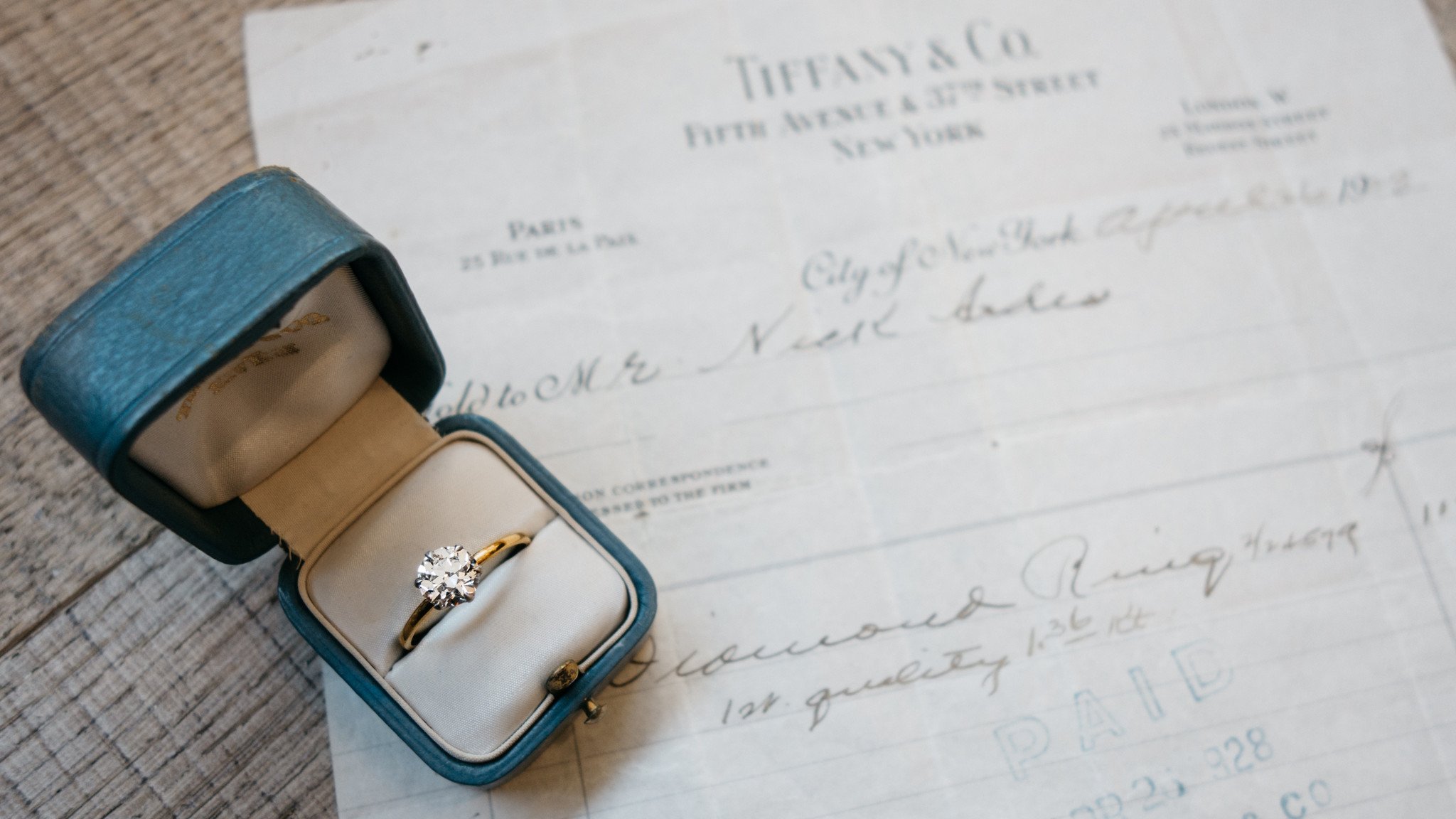 Vintage Tiffany & Co Solitaire with Provenance