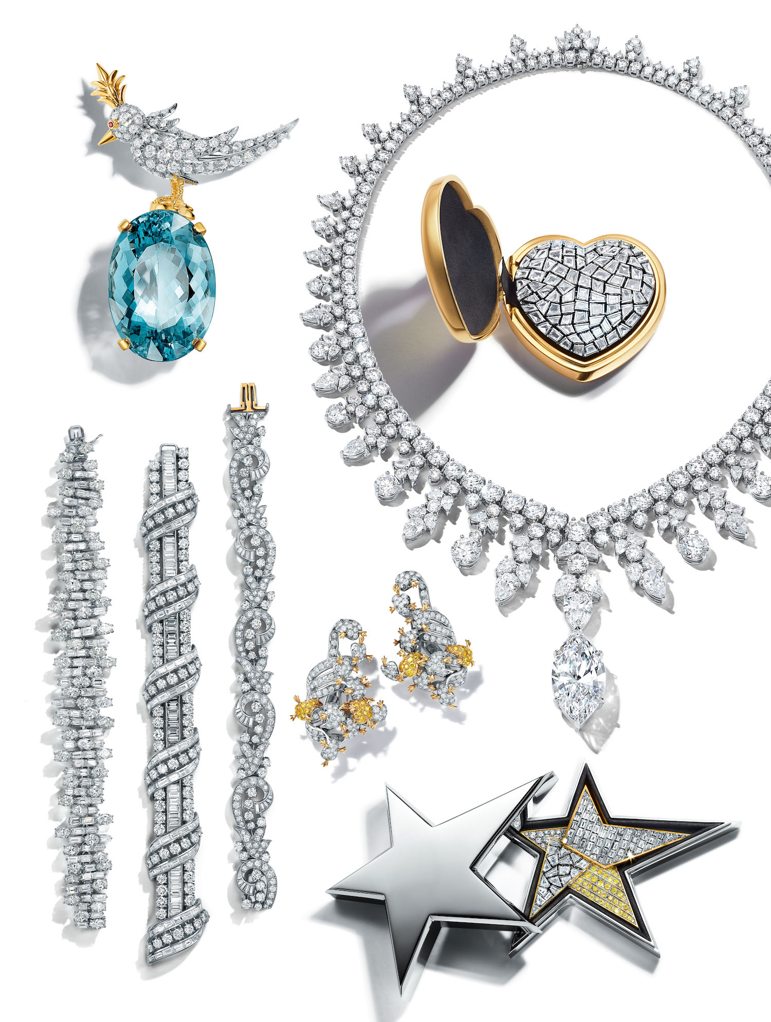 Some of the Tiffany and Co collections on display at Visions and Virtuosity in Shanghai