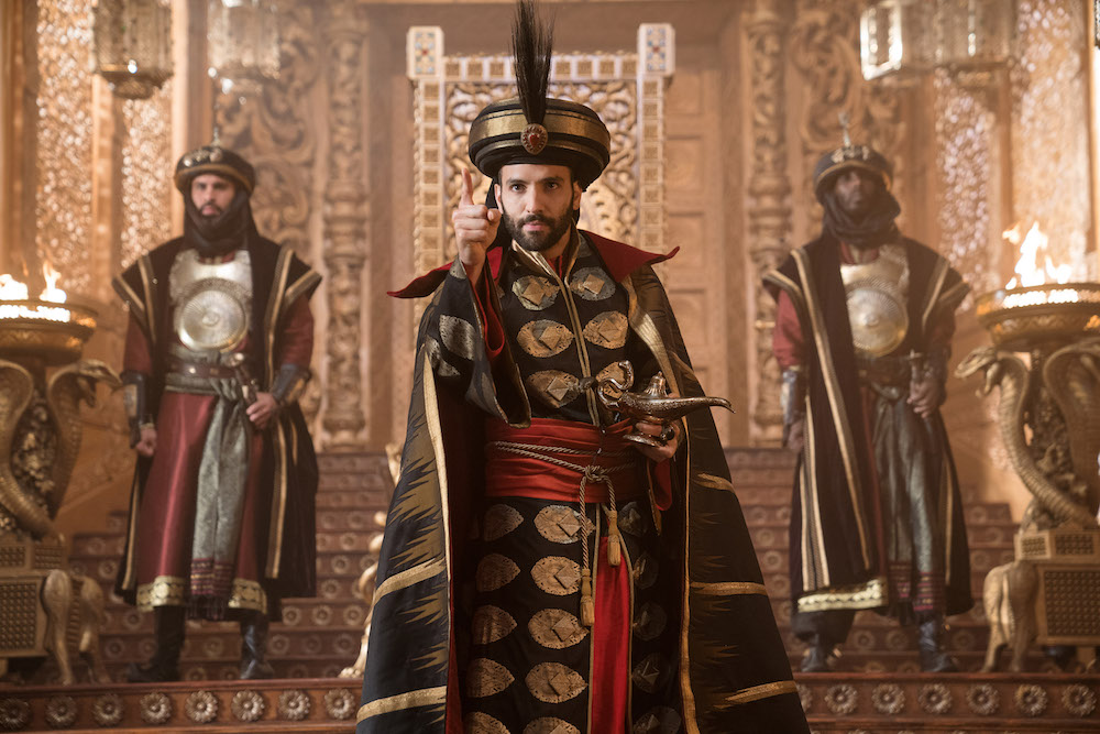 Marwan Kenzari as Jafar in Disney's live-action Aladdin. Photo: Courtesy of Disney