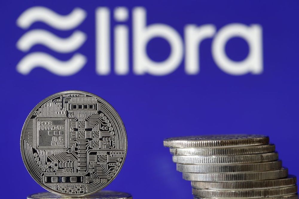 Facebook's newly proposed cryptocurrency, Libra; photo courtesy of Getty Images