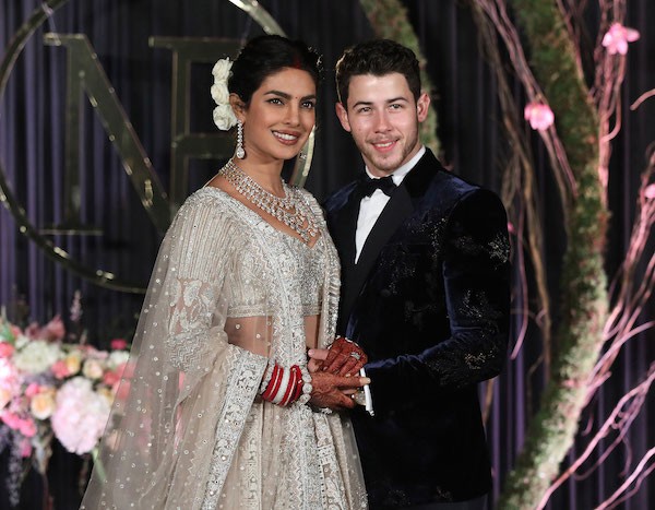 Nick Jonas and Priyanka Chopra; photo courtesy of People Magazine 