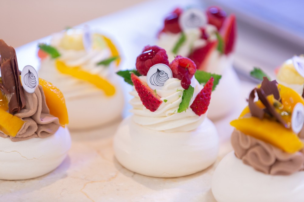 Some of the pavlovas available at the new Le Dessert store in Admiralty