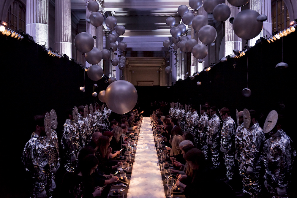 The dinner gala for Les Galaxies De Cartier 