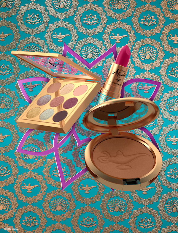 MAC Cosmetics x Disney's Aladdin makeup collection. Photo: Disney