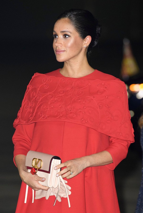 H.R.H. The Duchess of Sussex in Valentino. Photo: Getty Images