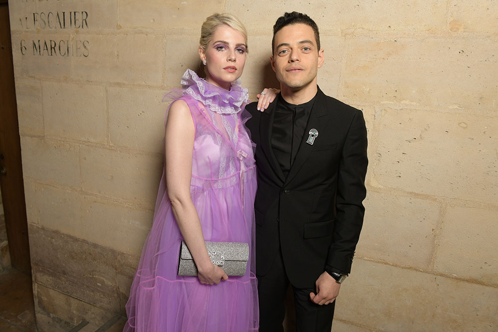 Rami Malek and Lucy Boynton 