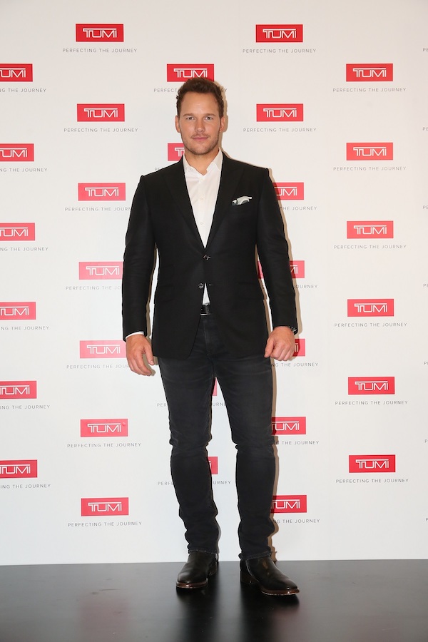 Chris Pratt at the TUMI Loft VIP party. Photo: TUMI