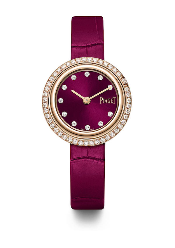 Possession watch in dark pink