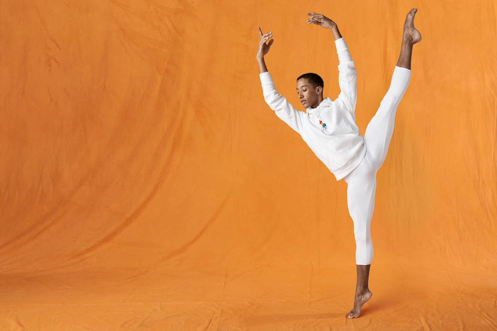 Ballet dancer Harper Watters is one of the faces of the campaign 